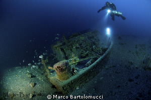 ww2 Little German WRECK - Bettolina di Lazzaro by Marco Bartolomucci 